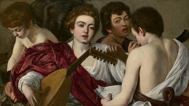 Caravaggio’s The Musicians (1597)