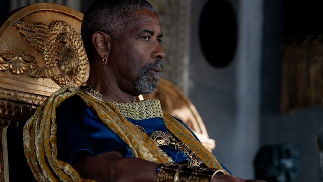 Denzel Washington also stars in Gladiator II.