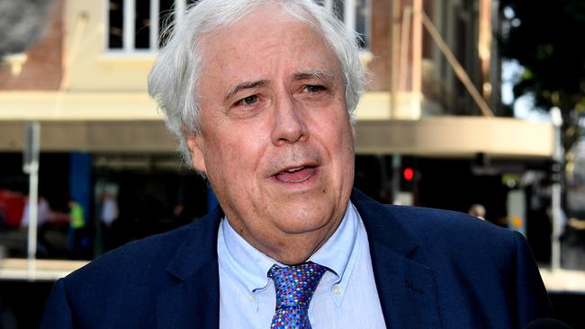 Former federal MP Clive Palmer is set to meet sacked workers today. Picture: AAP