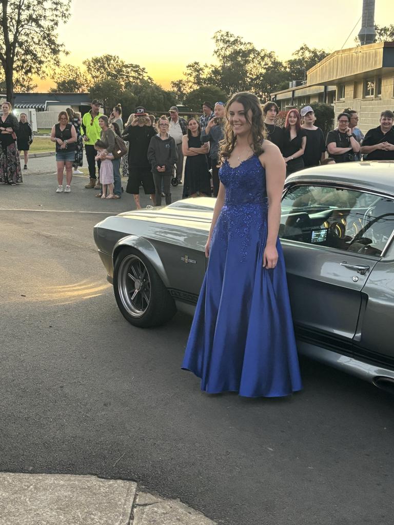 The students from Nanango State School celebrate their formal.