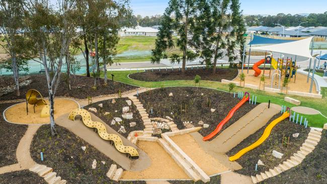 Bunya Adventure Playground at Upper Caboolture – council hopes to include free Wi-Fi in all public spaces in Caboolture West such as parks and playgrounds.