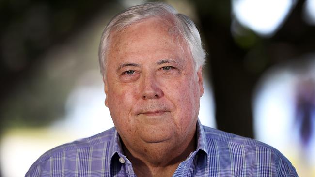 United Australia Party boss Clive Palmer. Picture: Nigel Hallett