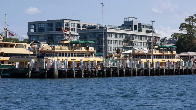 The "Balmoral" at Balmain Shipyard in 2023. All three Chinese-built Emerald 2 ferries have suffered engine issues. Picture: Justin Lloyd.