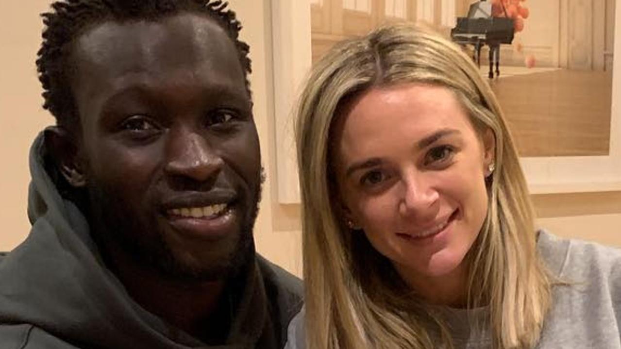 Majak Daw baby: Kangaroos star, Emily McKay announce baby news | Herald Sun