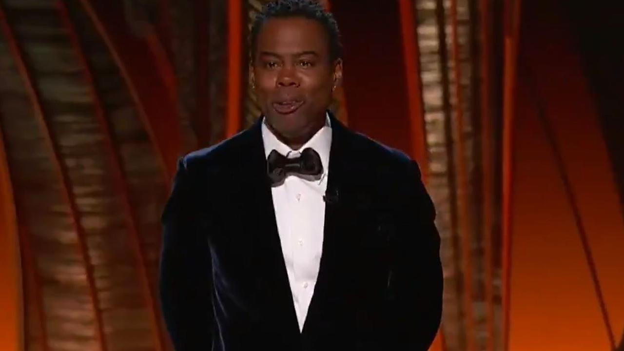 Chris Rock scored a few laughs - then everything changed.