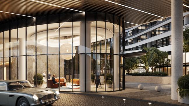 The Marriott Hotel is planned to be part of the East End development in Ringwood. Picture: Supplied.