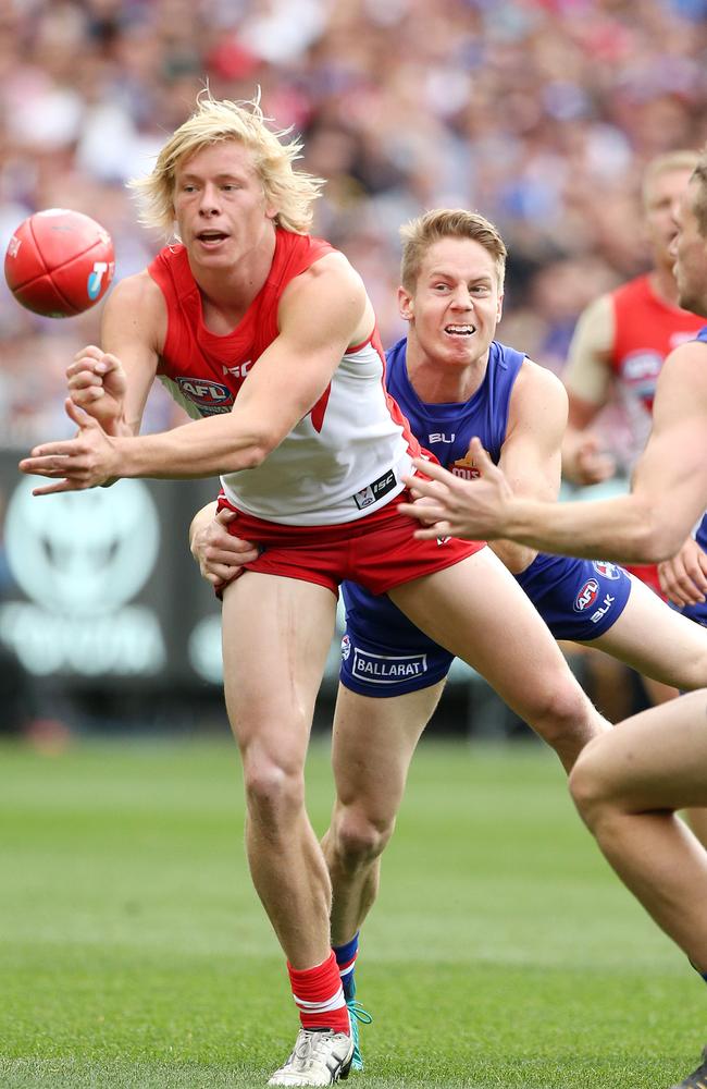 Isaac Heeney was a steal at pick 18. Picture: Mark Stewart