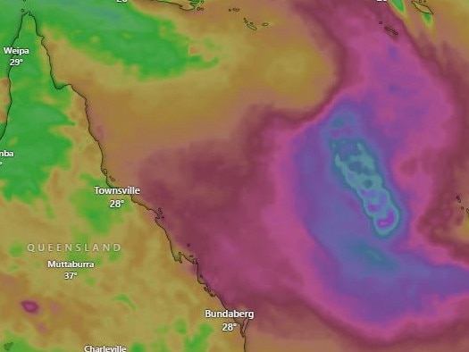 A tropical low, designated 22U, has formed over the northern Coral Sea, and the Bureau of Meteorology says there is a high chance it could develop into a tropical cyclone by Monday. 