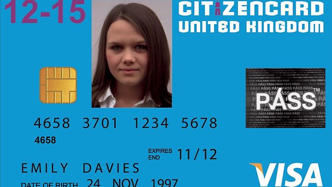 Visa launches CitizenCard for kids in UK | news.com.au — Australia’s ...
