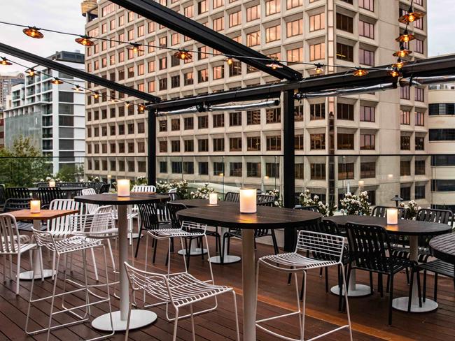 The Strand Hotel Sydney rooftop bar