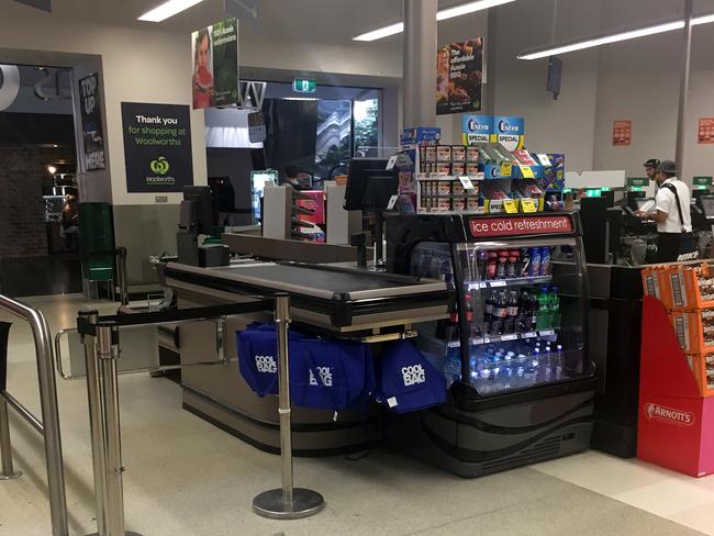 Some stores will have just a single manned checkout.