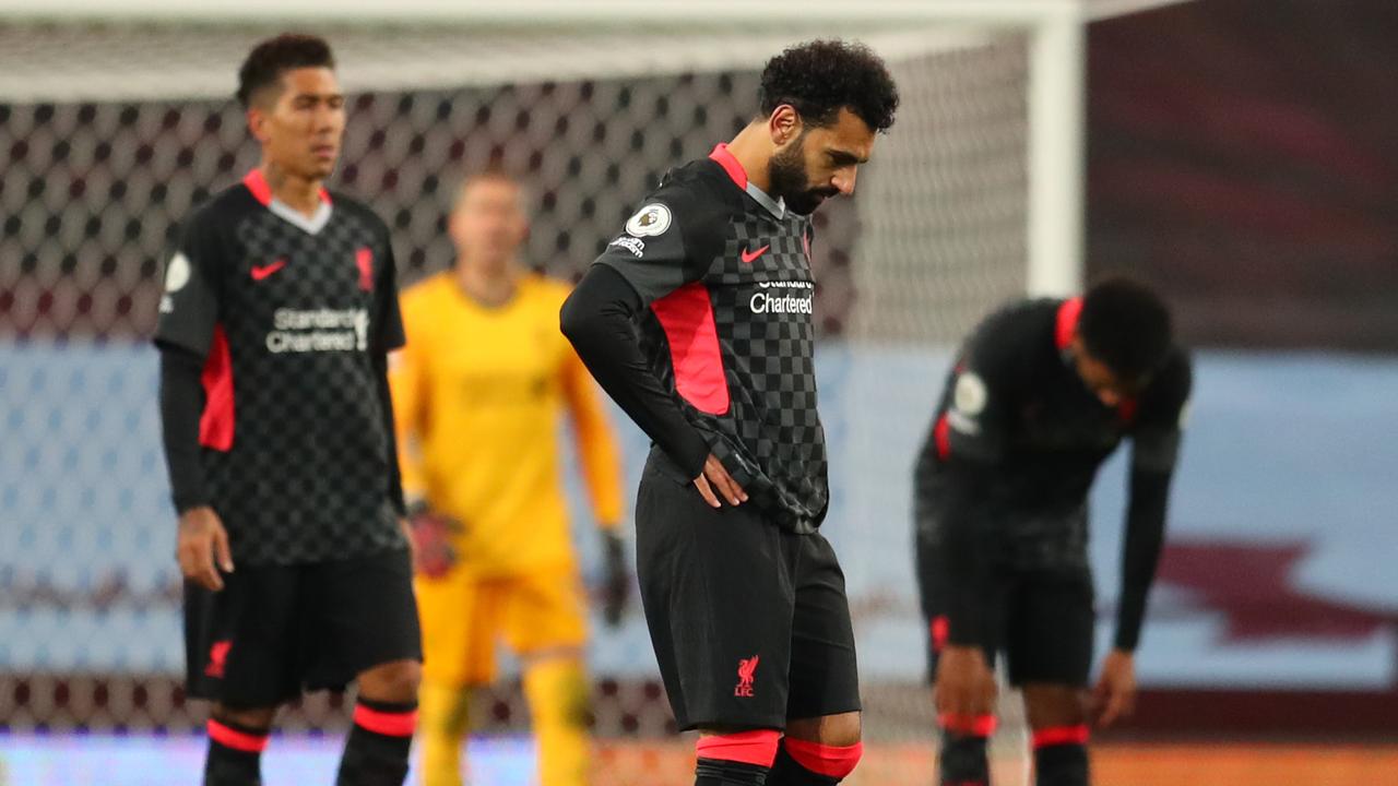 Liverpool was torn apart by Aston Villa.