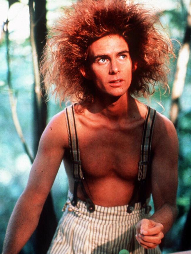 Yahoo Serious in a scene from the 1988 film Young Einstein.