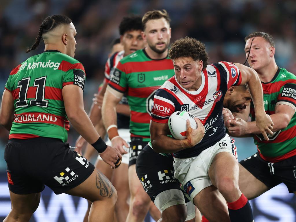 Mark Nawaqanitawase will be among the first Roosters to return to pre-season training in late November. Picture: Getty Images