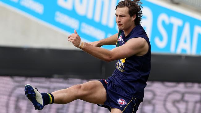 Tyler Sonsie in action for the NAB AFL Academy. Picture: Michael Klein