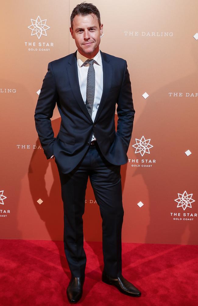 Rodger Corser walks the red carpet on the Gold Coast at the opening of The Darling. Photo: Supplied