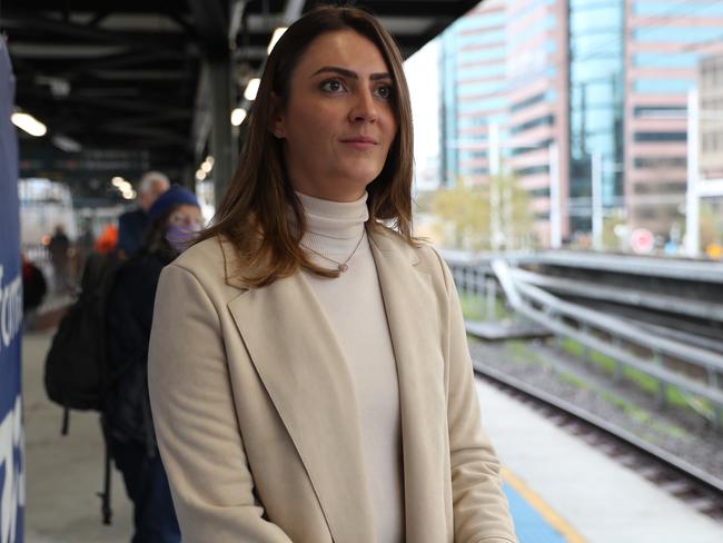 Kayleigh Ramsay almost missed her flight thanks to rail strikes. Picture: John Grainger