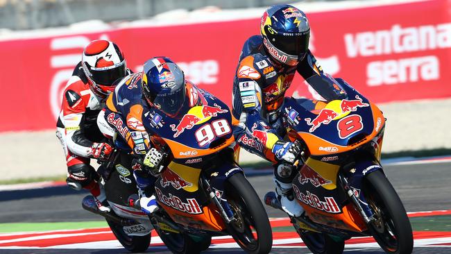 Miller and Hanika, Moto3, Catalunya MotoGP 2014