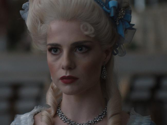 Lucy Boynton as Marie Antoinette in Chevalier