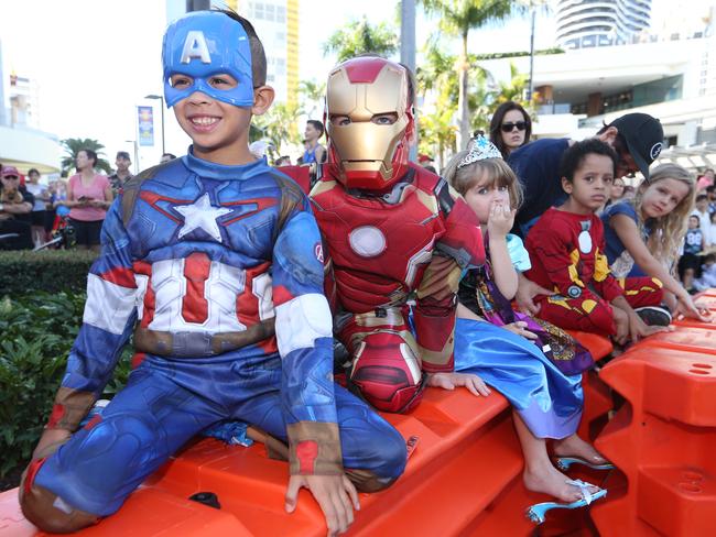 Supanova’s success on the Gold Coast lead Broadbeach Alliance to create Gold Coast Superhero weekend, which includes the Supanova Cosplay Parade through local streets. Picture Glenn Hampson