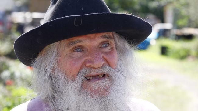 A tearful Andrew Cauchi, the father of Joel Cauchi, spoke to the media at the family home in Toowoomba on Monday morning. Picture: NCA NewsWire/Tertius Pickard