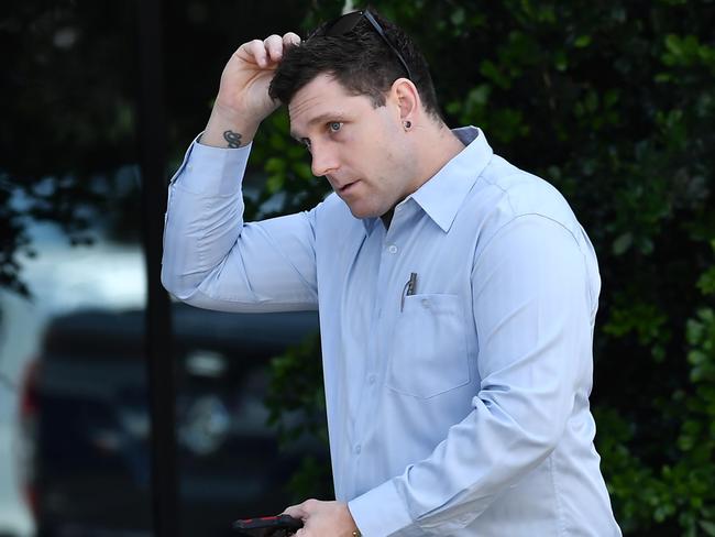 Matthew Alan Warner leaves Maroochydore Court House. Picture: Patrick Woods.