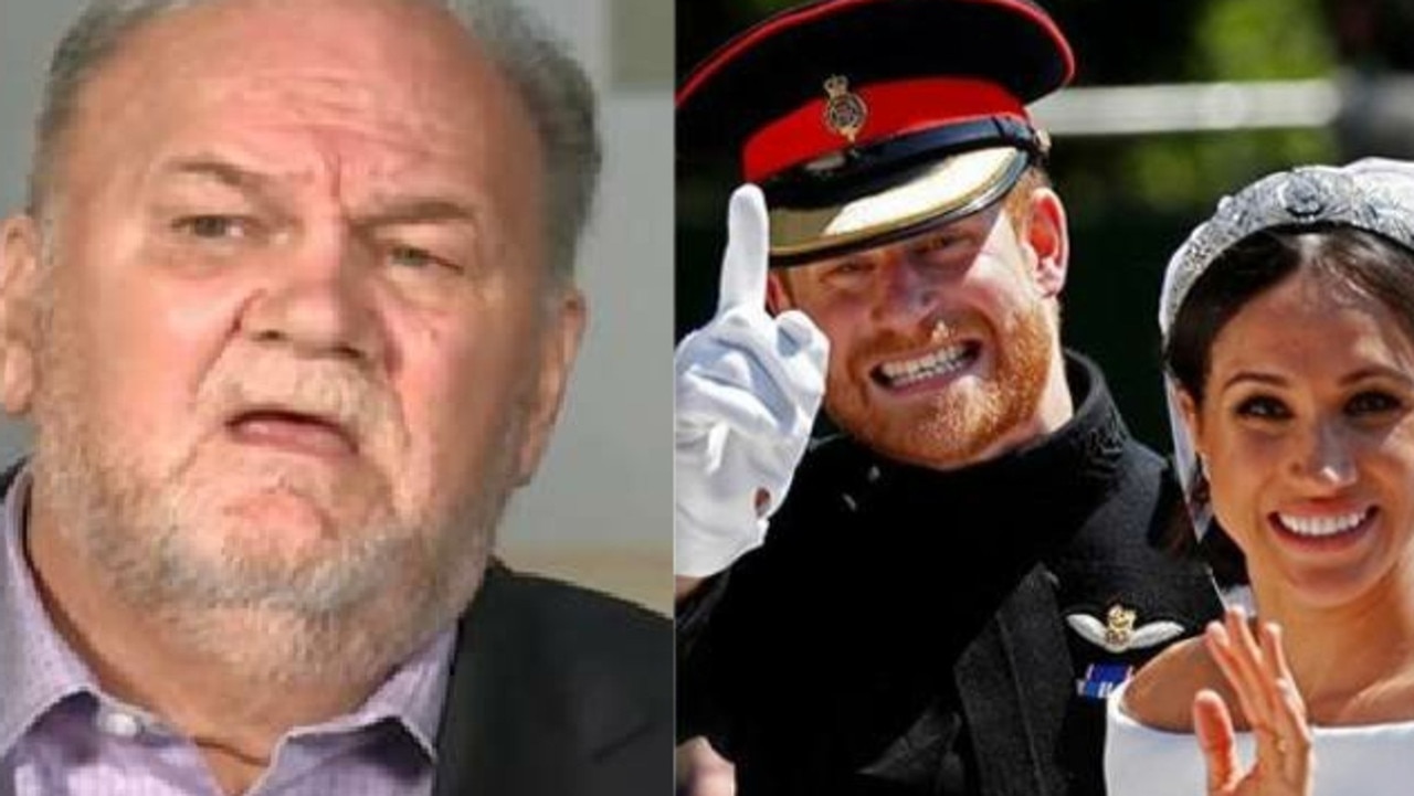 Thomas Markle did not attend Harry and Meghan’s wedding. Picture: Supplied