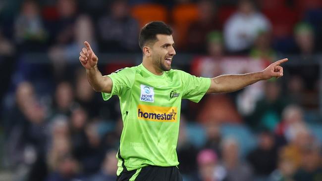 Farooqi’s time in the BBL is over after the Thunder terminated his contract. Picture; Mark Nolan/Getty Images