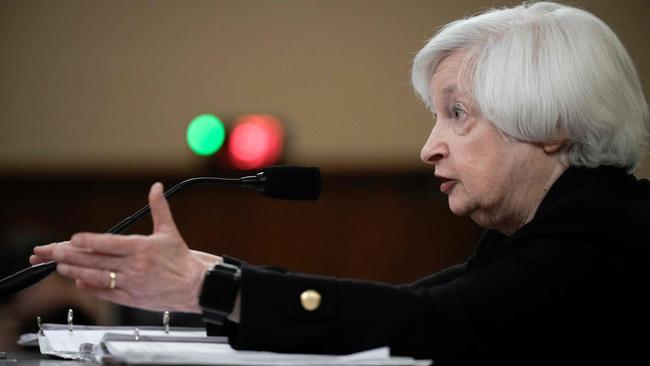 US Treasury Secretary Janet Yellen has ruled out a rescue package for the SVB. Picture: Getty Images