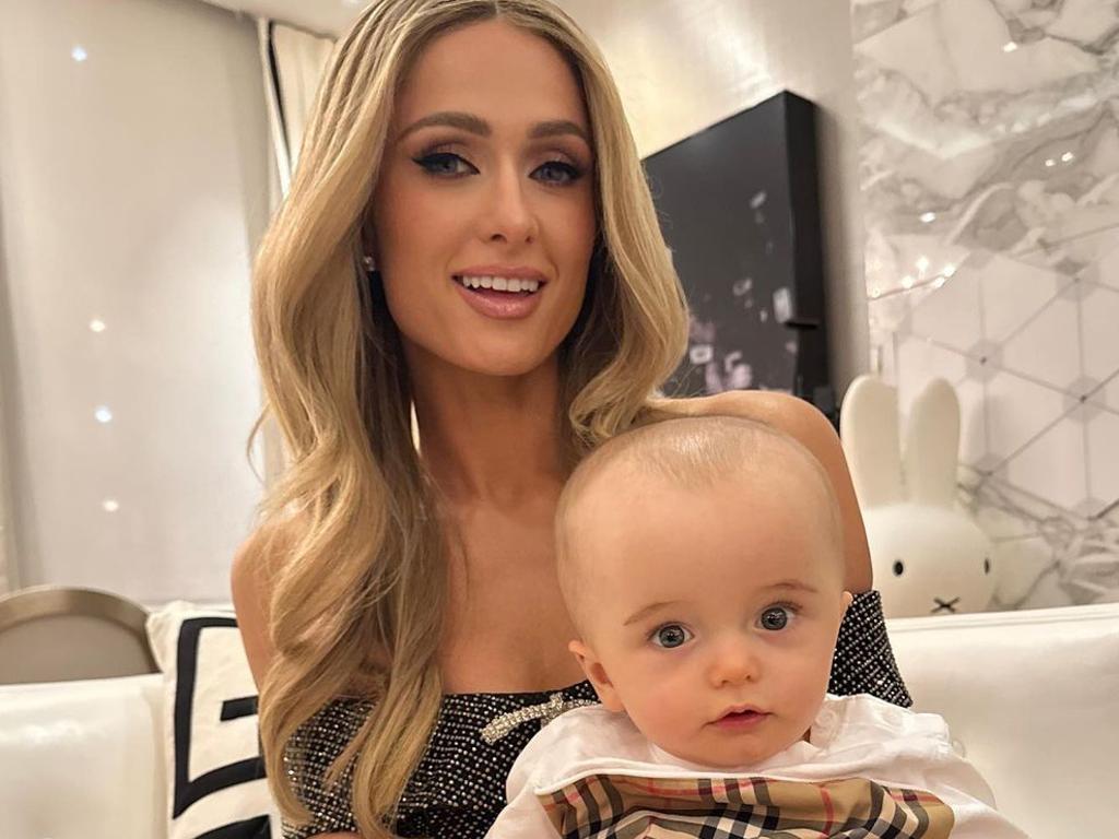 Paris Hilton shares adorable first photos of daughter London | news.com ...