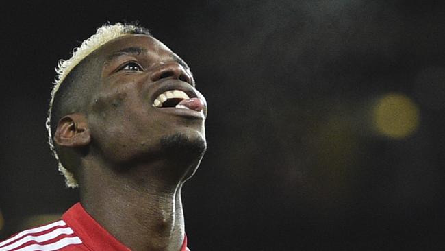 Manchester United's French midfielder Paul Pogba