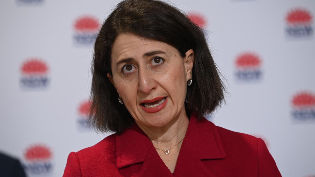 NSW Premier Gladys Berejiklian announced the state has recorded 136 cases - a record high in the Bondi outbreak - as she declared a "national emergency". Picture: NCA NewsWire / Jeremy Piper