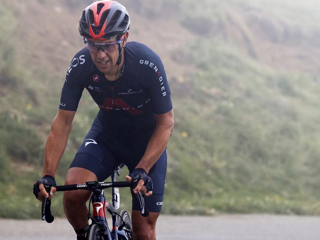 SAINT-LARY-SOULAN COL DU PORTET, FRANCE - JULY 14: Richie Porte of Australia and Team INEOS Grenadiers at Col du Portet (2215m) during the 108th Tour de France 2021, Stage 17 a 178,4km stage from Muret to Saint-Lary-Soulan Col du Portet 2215m / @LeTour / #TDF2021 / on July 14, 2021 in Saint-Lary-Soulan Col du Portet, France. (Photo by Chris Graythen/Getty Images)