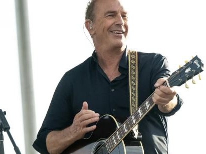 Kevin Costner performed at the event. Picture: Getty Images