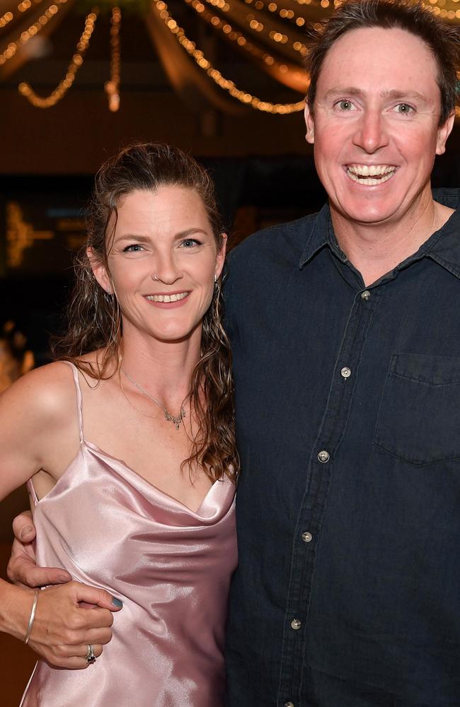 Rhian Pearce and Josh Jennings at the Gympie Chamber of Commerce Business Awards. Picture: Patrick Woods