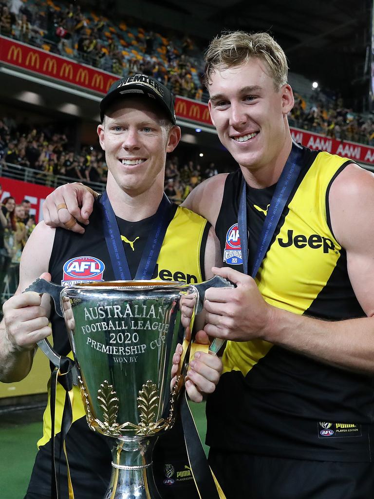 Lynch has enjoyed the ultimate success but is now content shaping Richmond’s future. Picture: Sarah Reed