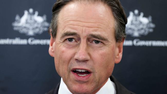 Federal Health Minister Greg Hunt. Picture: Ian Currie