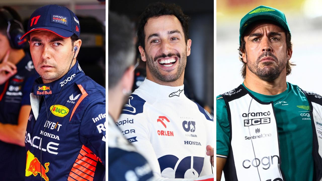 F1 in meltdown over Daniel Ricciardo, Sergio Perez, Fernando Alonso ...