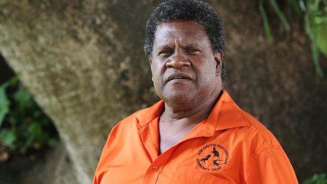 Ankamuthi traditional owner Larry Woosup has been found guilty of fraud. PHOTO: BRENDAN RADKE.