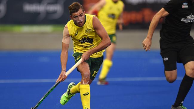 Jake Whetton earlier in his career at the International Festival of Hockey. Picture: David Smith