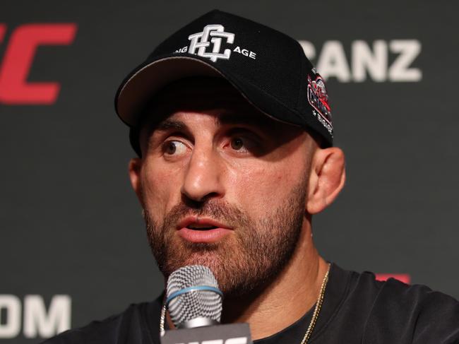 Volkanovski has unfinished business at lightweight. Picture: Mark Metcalfe/Zuffa LLC via Getty Images