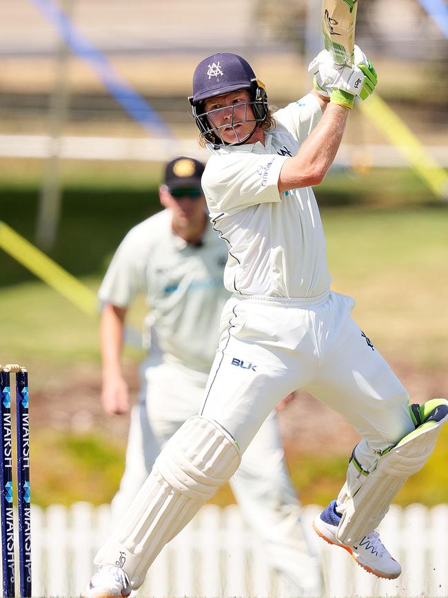 Will Pucovski is in a good place ahead of a likely baggy green debut. Picture: Daniel Kalisz/Getty Images