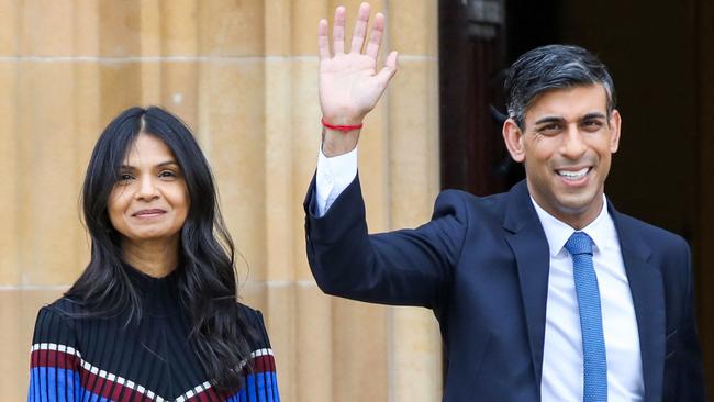 Rishi Sunak is on the list largely due to his wife Akshata Murty’s shareholding in Infosys, the Indian technology company co-founded by her father.