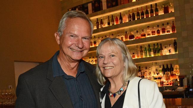 Dr Allan and Meri MacKillop at Gold Coast Australian of the Year presentations at Exhibitionist Bar, HOTA, Bundall. Pic: Regina King