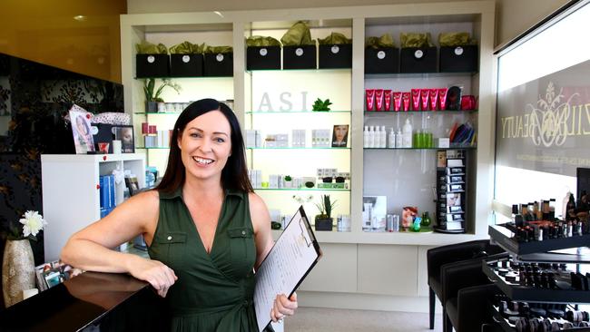 Francesca Webster, owner of Brazilian Beauty. Picture: Peter Cronin