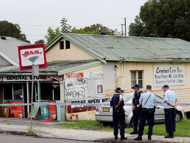 The Wyong general Store where shop owner Steven Van Meeteren was stabbed on Tuesday morning. Picture: Sue Graham