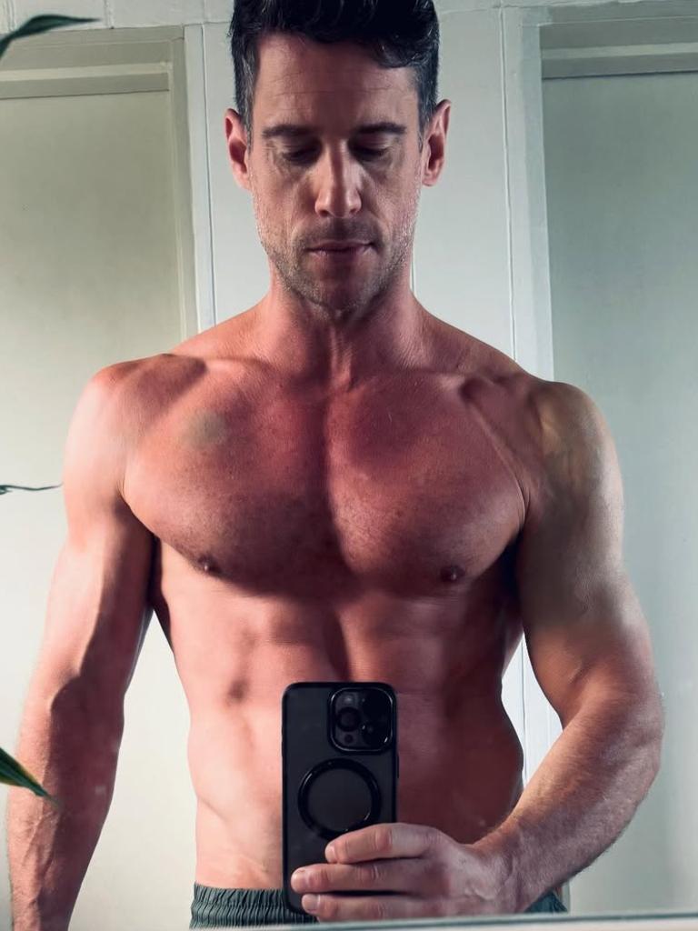 Dan Ewing, super fit at 40 …