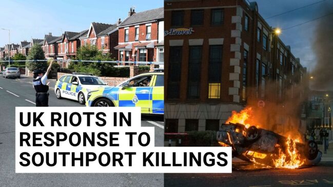 Riots in the UK ramp up in response to Southport killings