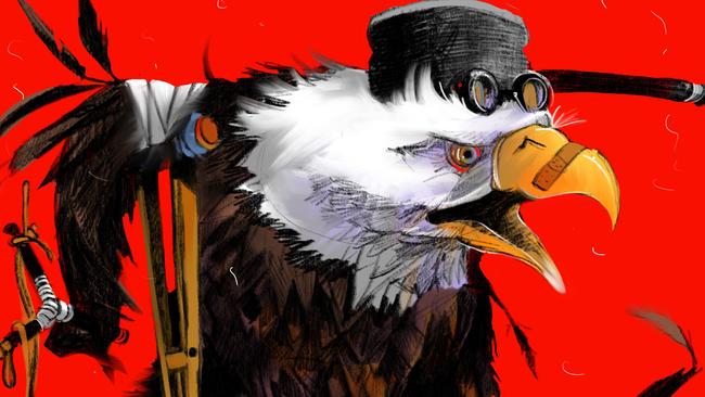 Sticks and stones: Illustration by Eric Lobbecke