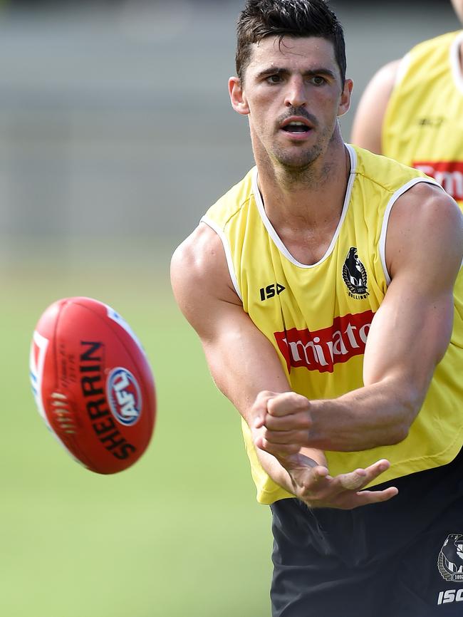 Scott Pendlebury at training